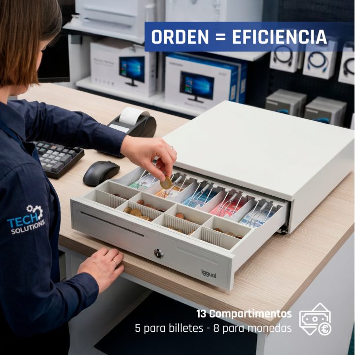 iggual Gaveta de moedas IRON-50PW 5+8 Branco Puro