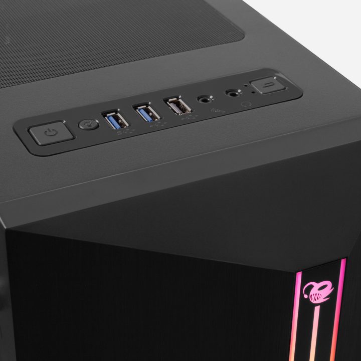 Deep Gaming DEEPGAMING CAJA ATX A200 USB 3.2 GEN1 SIN FTE. ARGB + 1…