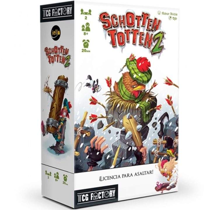 Schotten Totten 2 Card Game in Spanish