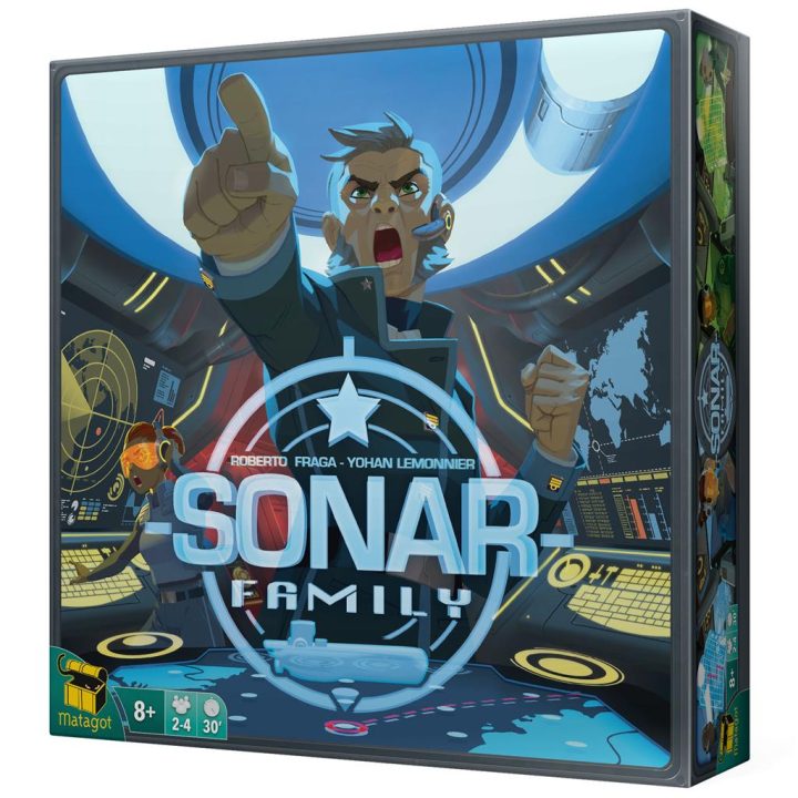 Asmodee Jogo de tabuleiro Sonar Family PEGI 8 (SOFA001ES)