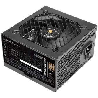 Mars Gaming MPB650PSID unidade de fonte de alimentação 650 W Preto