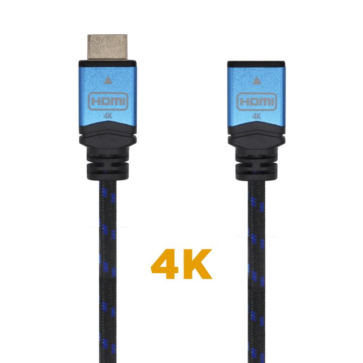 AISENS Premium High-Speed HDMI V2.0 Extension Cable / HEC 4K@60Hz…