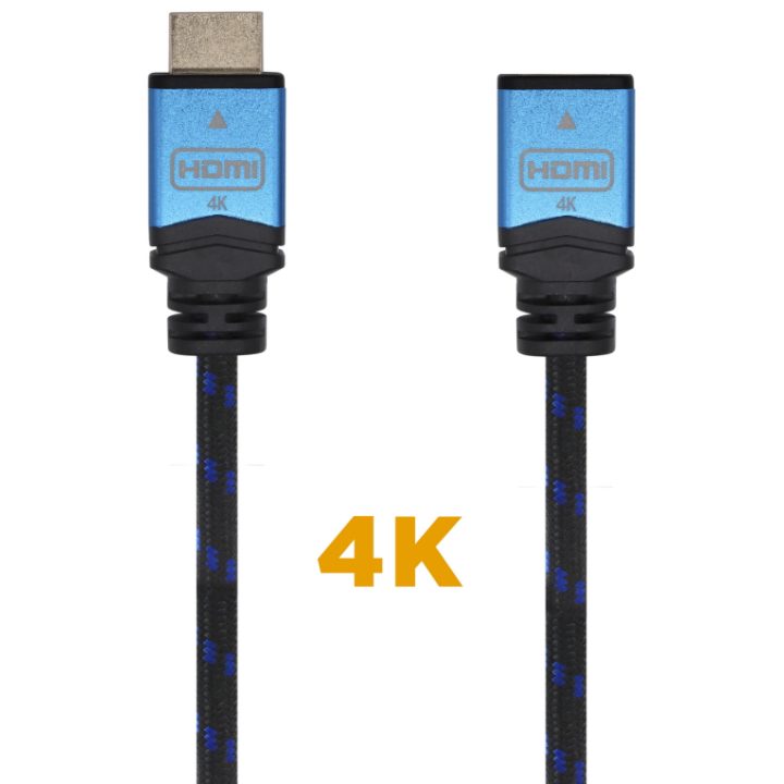 AISENS Premium High-Speed HDMI V2.0 Extension Cable / HEC 4K@60Hz…
