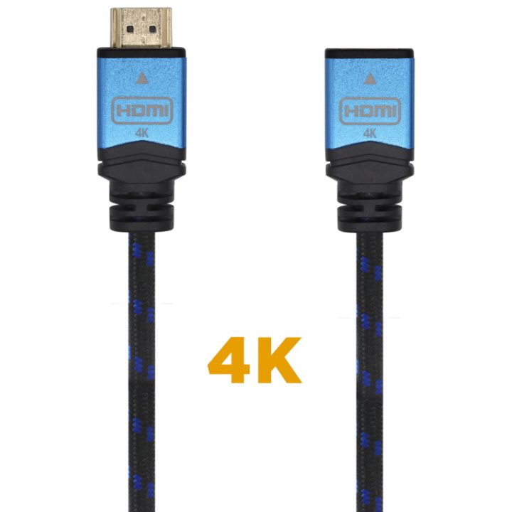 AISENS Premium High-Speed HDMI V2.0 Extension Cable / HEC 4K@60Hz…