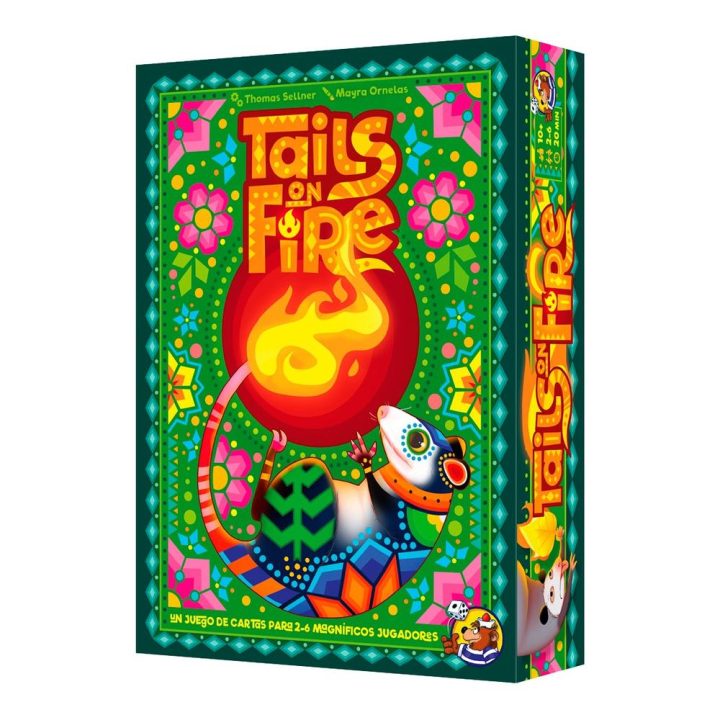 Asmodee Juego de mesa tails on fire edad recomendada 8 años (HBTF01ES)