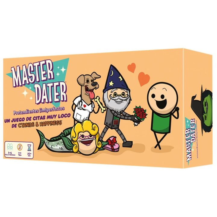 Asmodee Jogo de mesa Master Dater (EXMMD01ES)