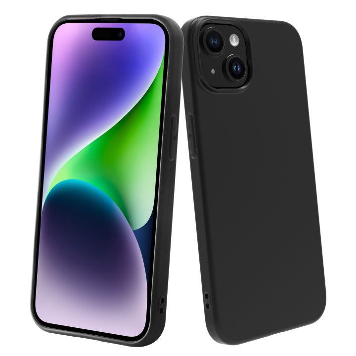 Muvit recycletek Case for Apple iPhone 15 Black (MCCRS0467)