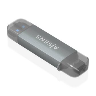 AISENS Leitor de Cartões SD, Micro SD, MMC, RS-MMC, MMC Micro, USB-A…