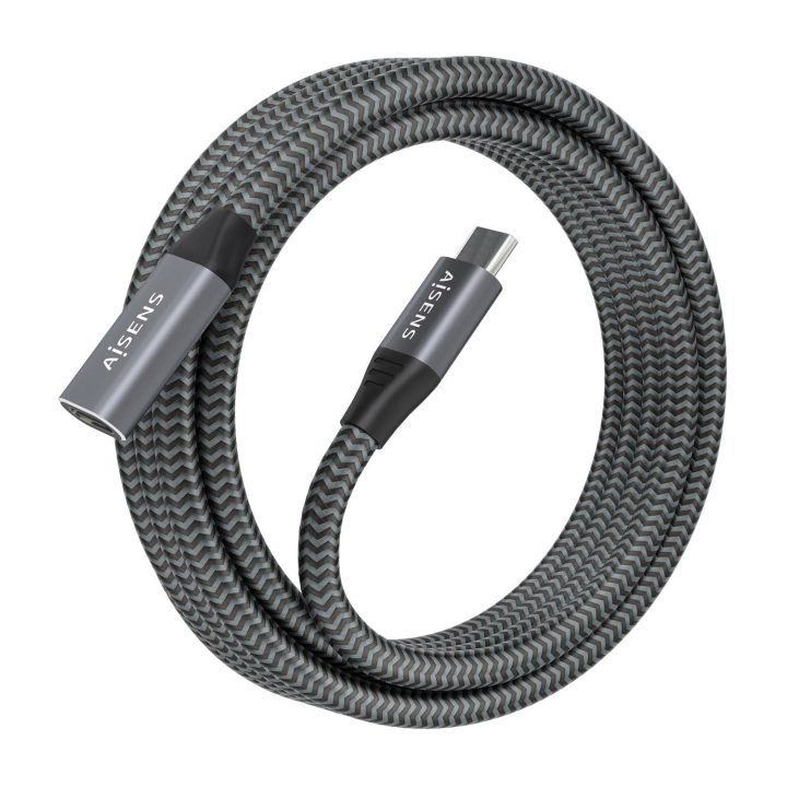 AISENS USB 3.2 Gen2x2 Aluminum Cable 20Gbps 8K@30Hz 5A 100W…