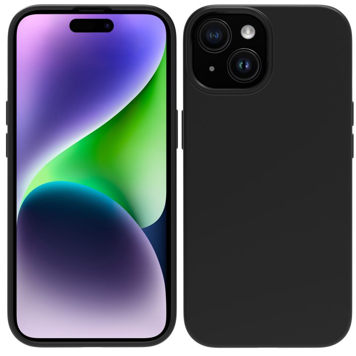 Muvit recycletek Case for Apple iPhone 15 Black (MCCRS0467)
