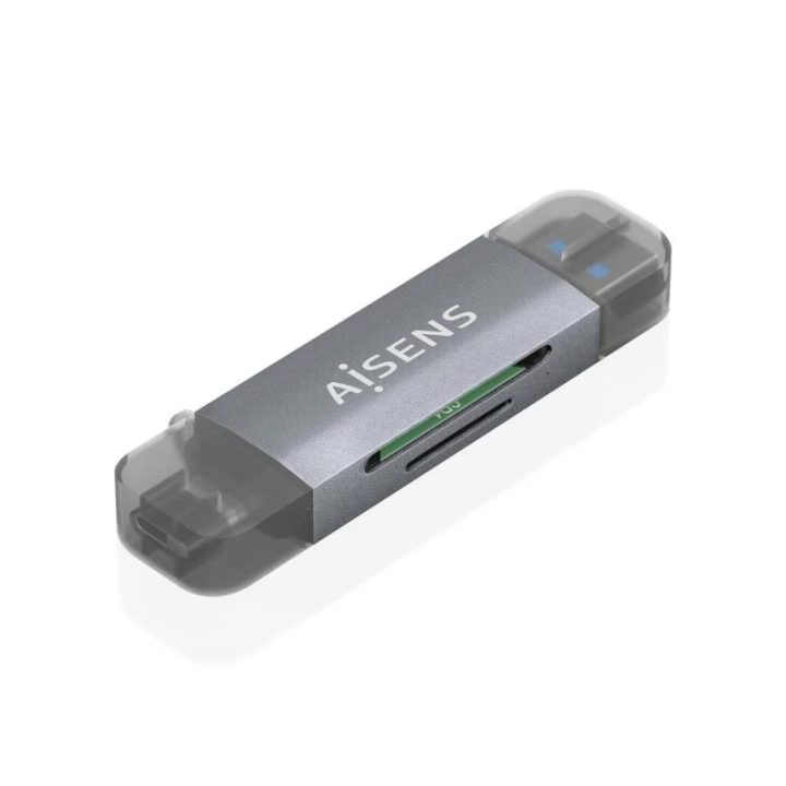 AISENS Lector de Tarjetas SD, Micro SD, MMC, RS-MMC, MMC Micro, USB-A…
