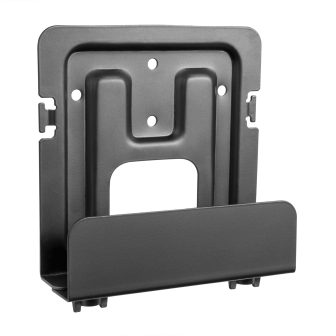 AISENS Universal Wall Mount for Mini PC, Router, Black