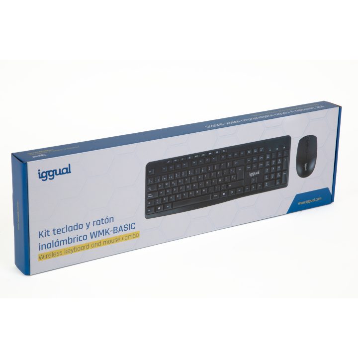 Kit teclado rato sem fios iggual WMK-BASIC