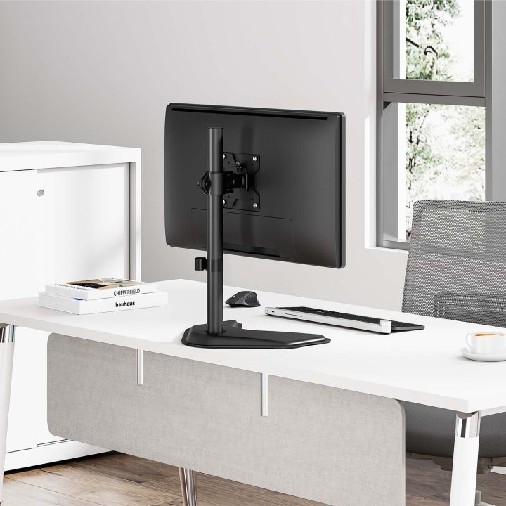 AISENS Soporte de mesa con peana eco giratorio e inclinable para…