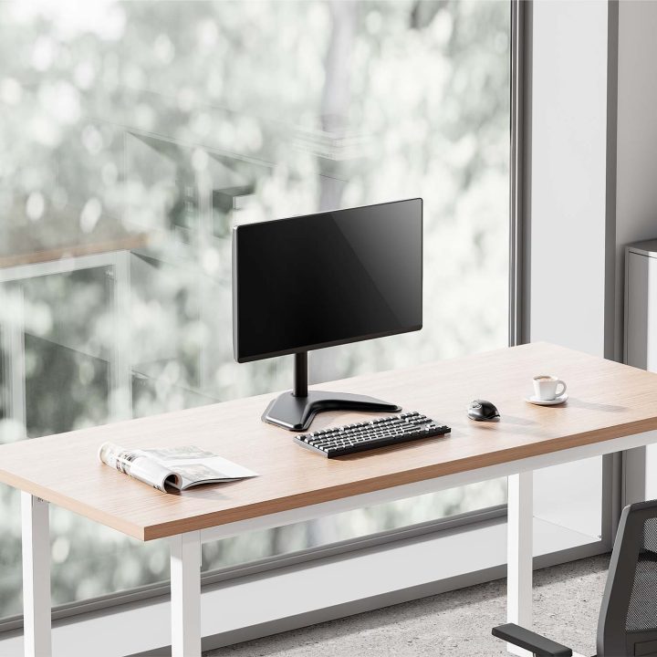 AISENS Soporte de mesa con peana eco giratorio e inclinable para…
