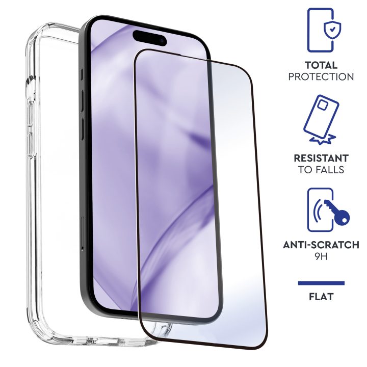 Capa Myway para Apple iPhone 15 Pro Max transparente + protetor de…
