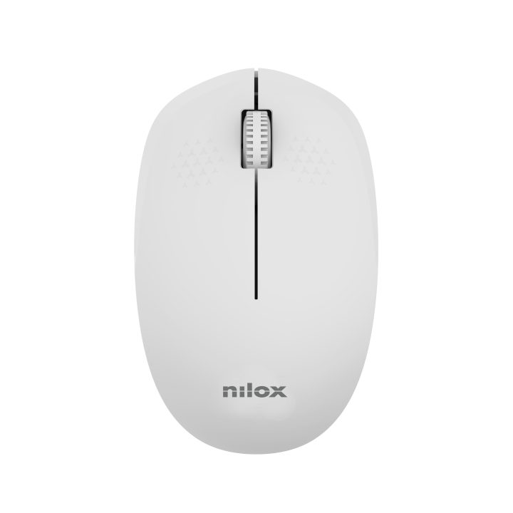 Nilox Wireless Mouse 1000 DPI, 3 Buttons, Gray