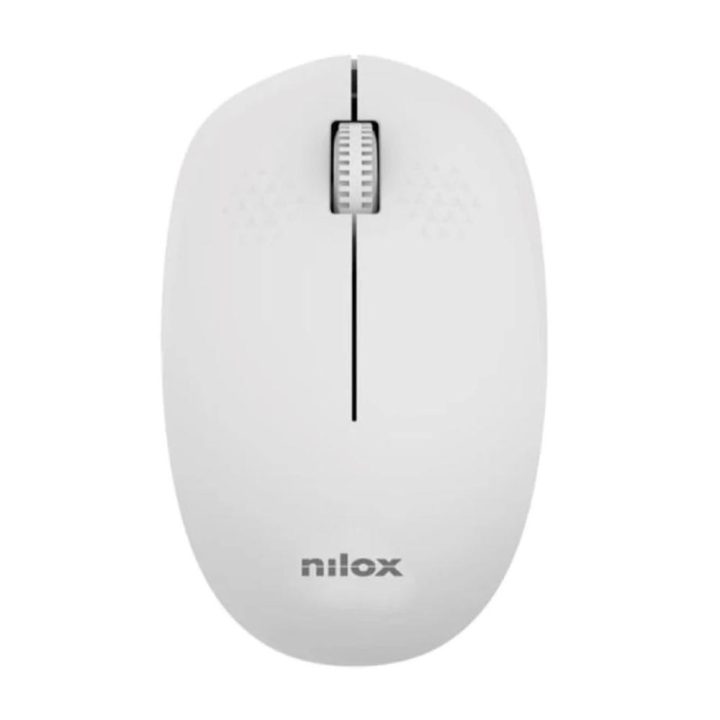 Nilox Wireless Mouse 1000 DPI, 3 Buttons, Gray