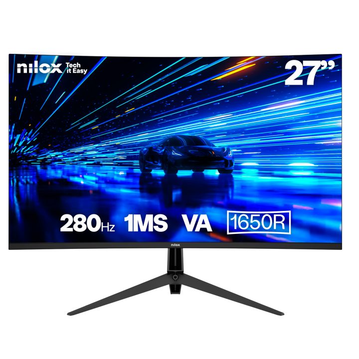Nilox NXM27CV28001 Monitor curvo VA de 27" Full HD 240 Hz