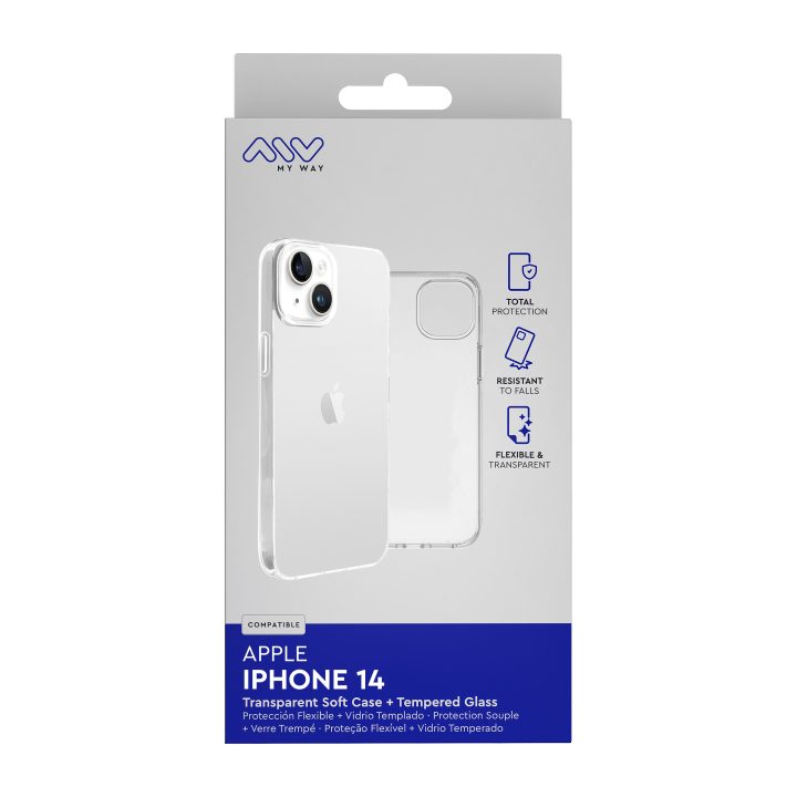 Myway Case for Apple iPhone 14 Transparent (MWCRS0209)