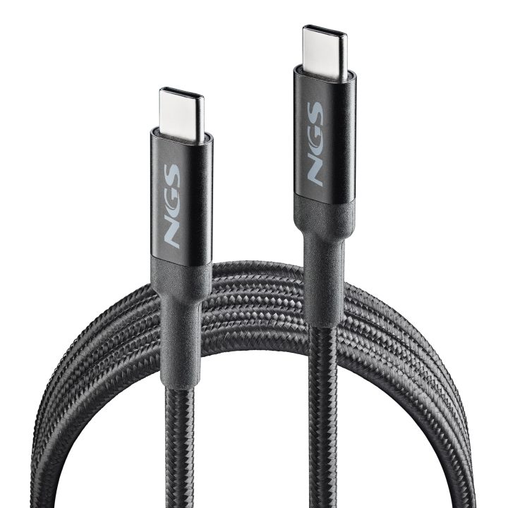 NGS KNOT 100W-2 USB USB 2.0 Cable 2 m USB C 0.48 Gbit/s Black