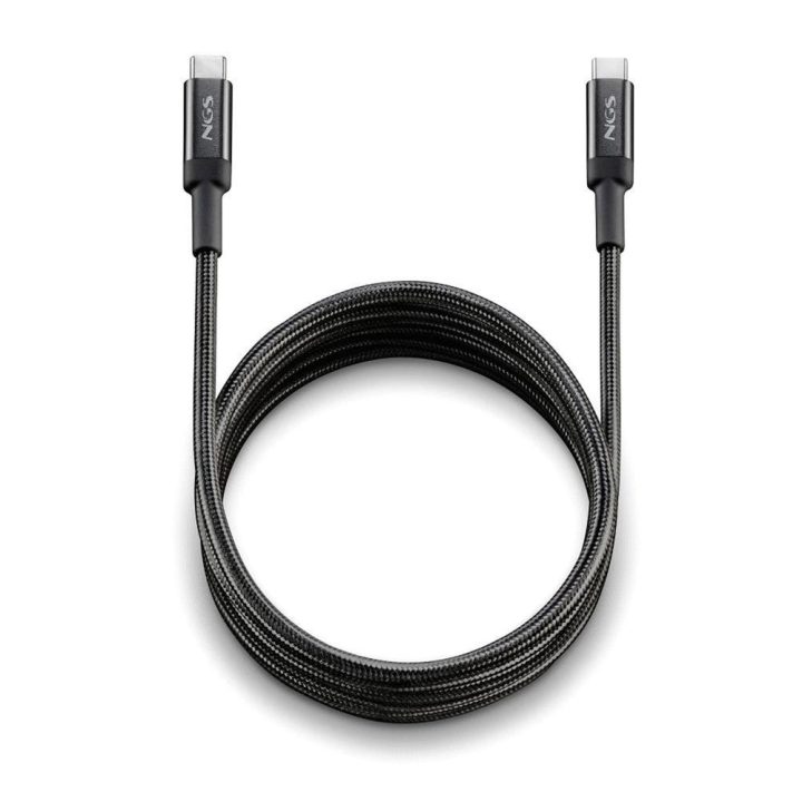 NGS KNOT 100W-2 USB USB 2.0 Cable 2 m USB C 0.48 Gbit/s Black