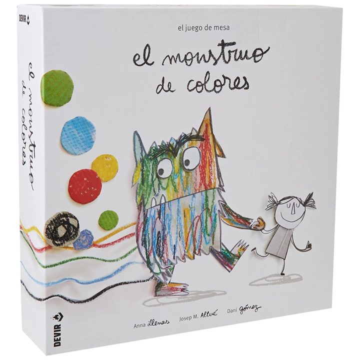 Jogo de tabuleiro Devir O Monstro das Cores PEGI 3 (BGMONSP)