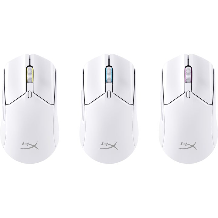 HyperX Pulsefire Haste 2: rato de gaming sem fios (branco)