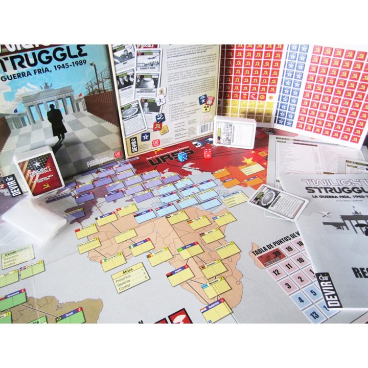 Devir Twilight Struggle: The Cold War board game PEGI 14 (BGTWIST)
