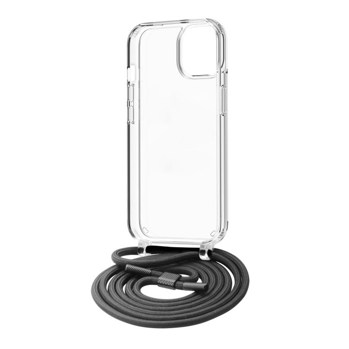 Capa Muvit recycletek para Apple iPhone 15 plus transparente + cordão…