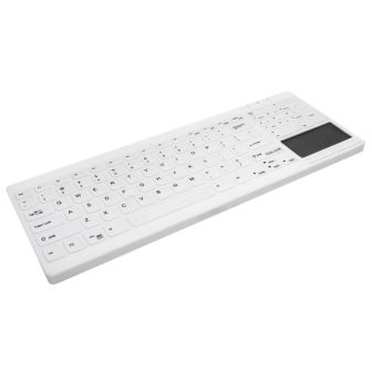 Contour Design Active Key AK-C7412F Universal USB Keyboard White