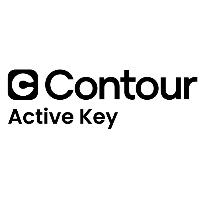 Contour Design Active Key AK-C7412F Universal USB Keyboard White