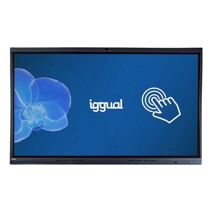 iggual 4K Interactive Display ORCHID 75" Webcam