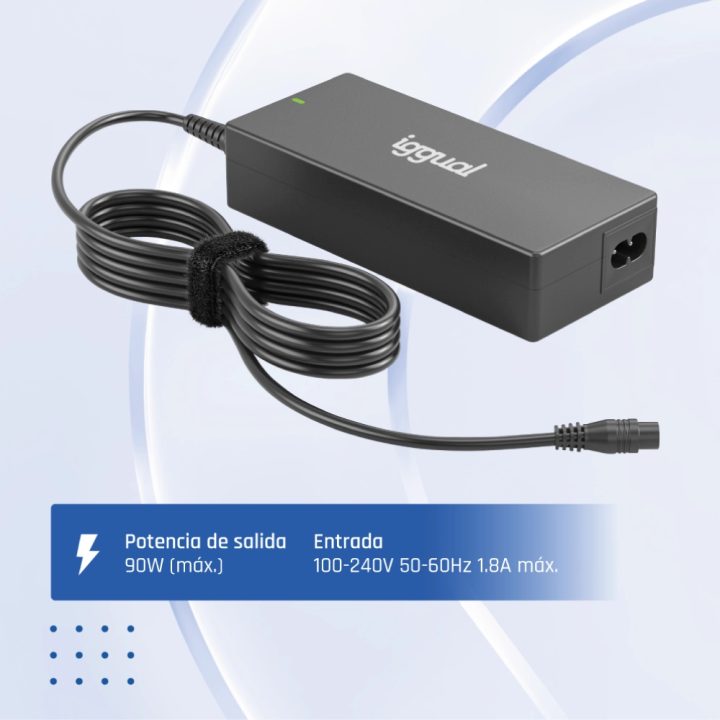 iggual Carregador Universal Automático CUA-C-12T-90W