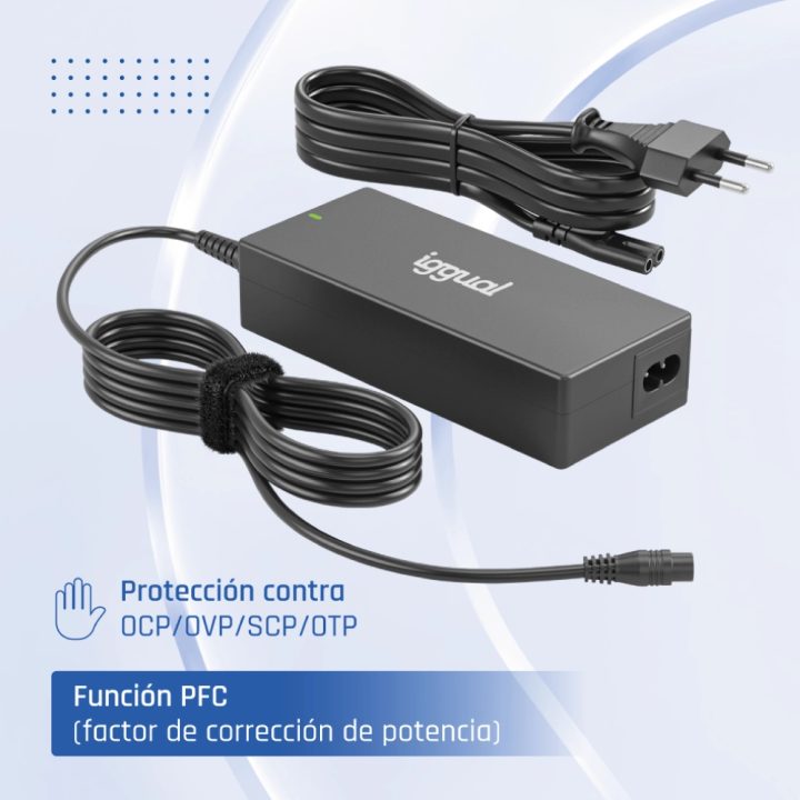 iggual Carregador Universal Automático CUA-C-12T-90W