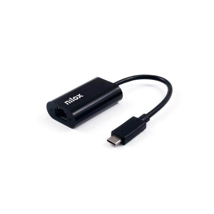 Nilox Adaptador de rede USB-C/RJ45 GIGABIT