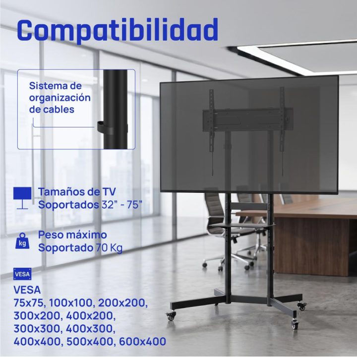 iggual SRTV75 75" Black