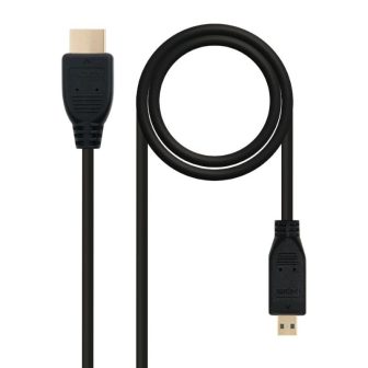 Nanocable Micro HDMI Cable V1.4 (High Speed / HEC), A/M-D/M, 1.8 m