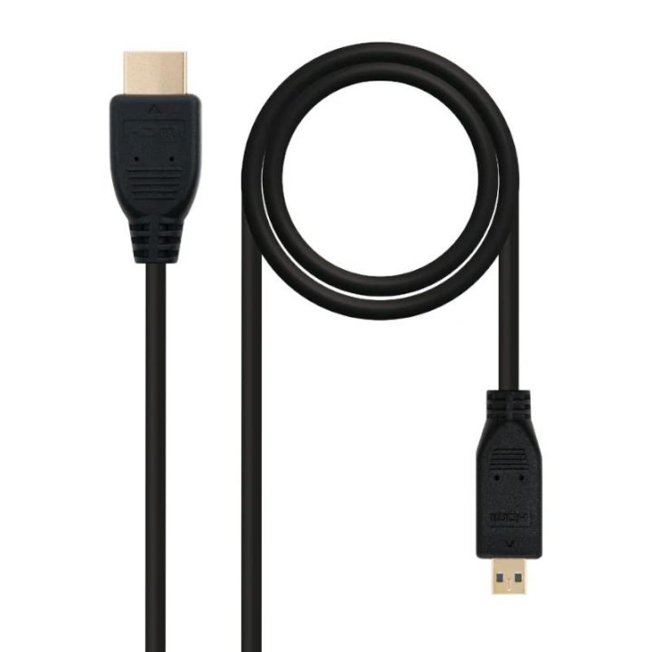 Nanocable CABLE MICRO HDMI V1.4 (ALTA VELOCIDADE / HEC), A/M-D/M, 1,8…