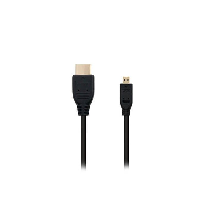 Nanocable Micro HDMI Cable V1.4 (High Speed / HEC), A/M-D/M, 1.8 m