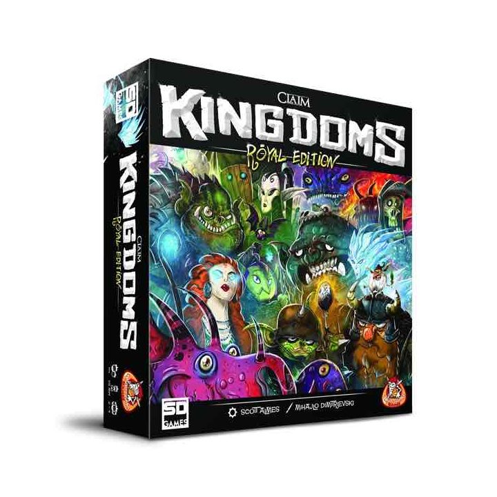 Sd games Jogo de tabuleiro Claim Kingdoms Royal Edition PEGI 10…