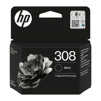 HP Cartucho de Tinta Original 308 negra