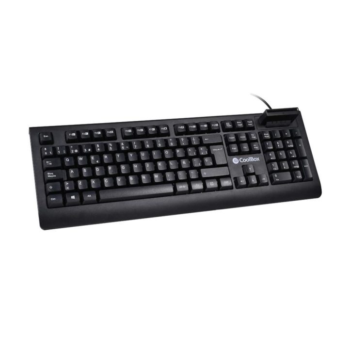 CoolBox TECLADO CON LECTOR DNIE V4