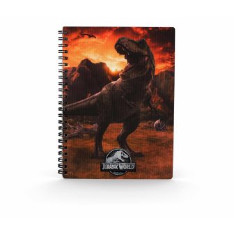 Sd toys Libreta efecto 3d into the wild jurassic world (UNI25426)