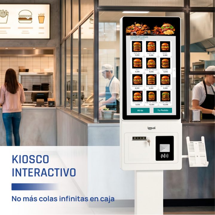 iggual Kiosco interactivo FHD ORCHID 27" Android