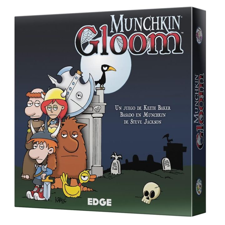 Asmodee Munchkin Gloom Board Game PEGI 14 (EEAGGL07)
