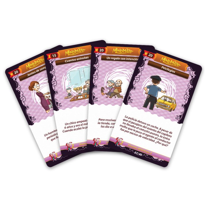 Asmodee Mind Maze Board Game: Young Detectives 2 PEGI 14 (EEMGMM07)