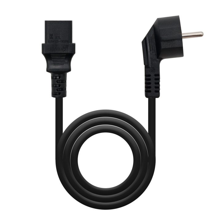 Nanocable 10.22.0105 Power Cord Black 5 m C13 Coupler CEE7/7