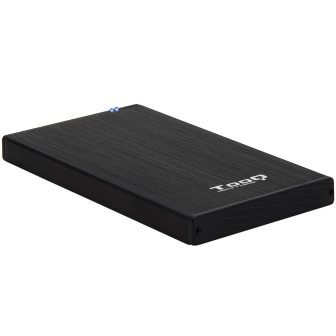 TooQ CAIXA HDD 2,5" SATA A USB 2.0/USB 3.0 PRETA