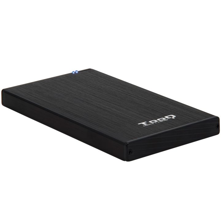 TooQ 2.5" SATA to USB 2.0/USB 3.0 HDD Enclosure Black